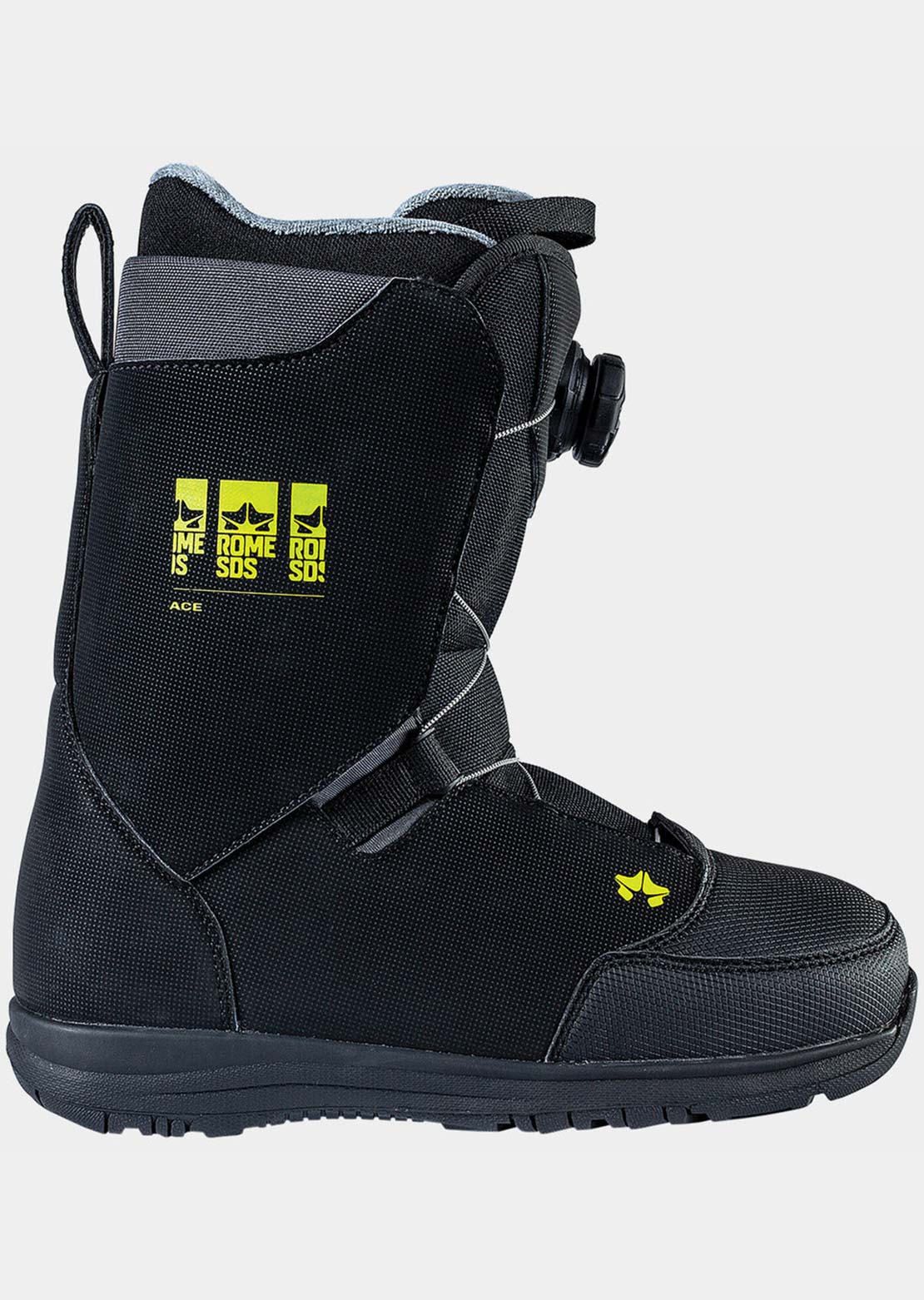 Rome Junior Ace Snow Boots Black