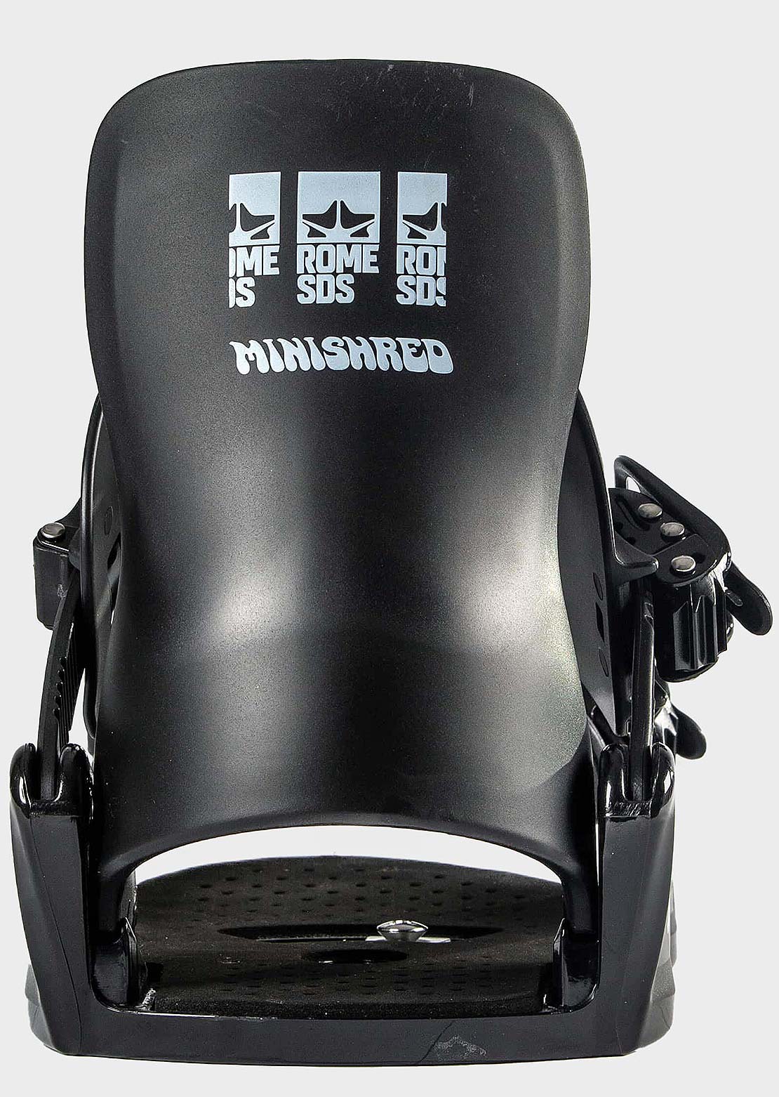 Rome Junior Minishred Snowboard Bindings Black