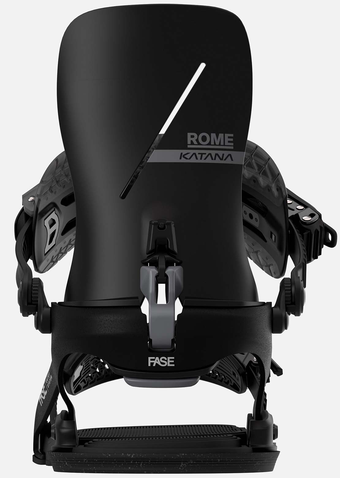 Rome Men's Katana AW Fase Snowboard Bindings Black