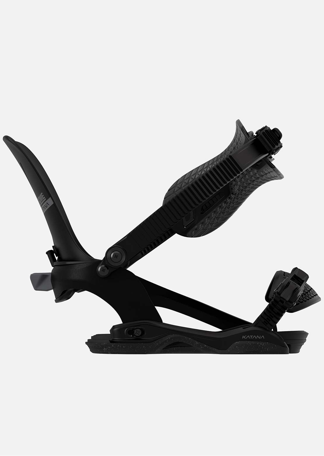 Rome Men's Katana AW Fase Snowboard Bindings Black
