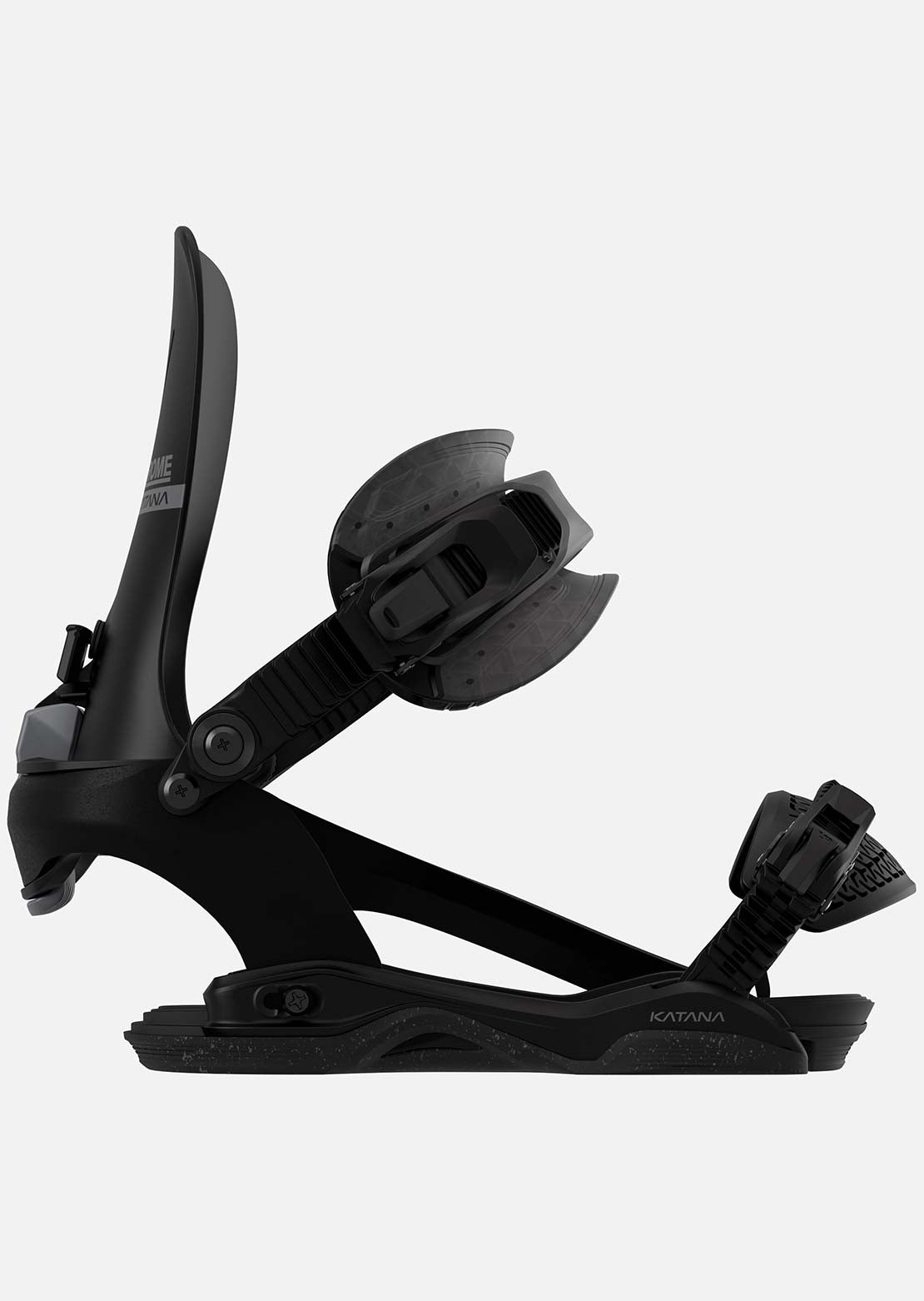 Rome Men's Katana AW Fase Snowboard Bindings Black