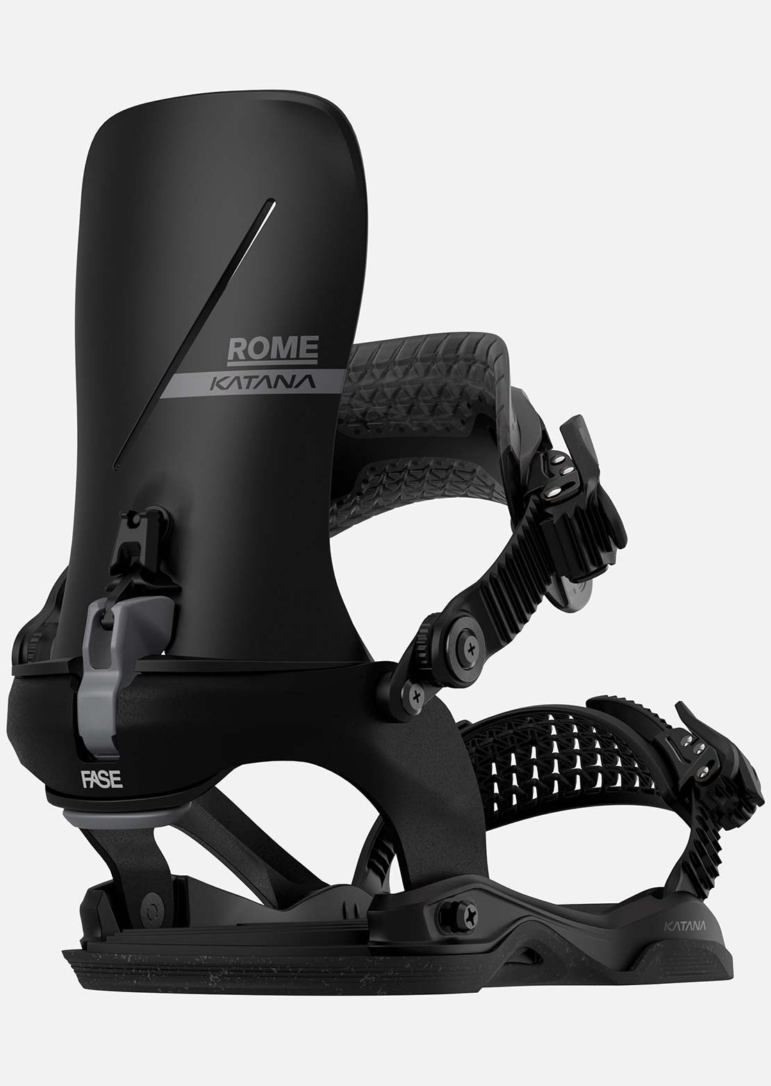 Rome Men's Katana AW Fase Snowboard Bindings Black