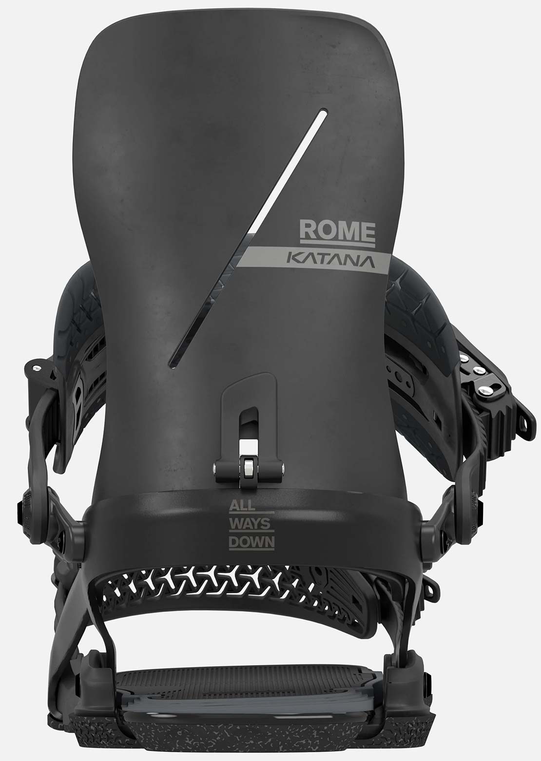 Rome Men's Katana AW Snowboard Bindings Black