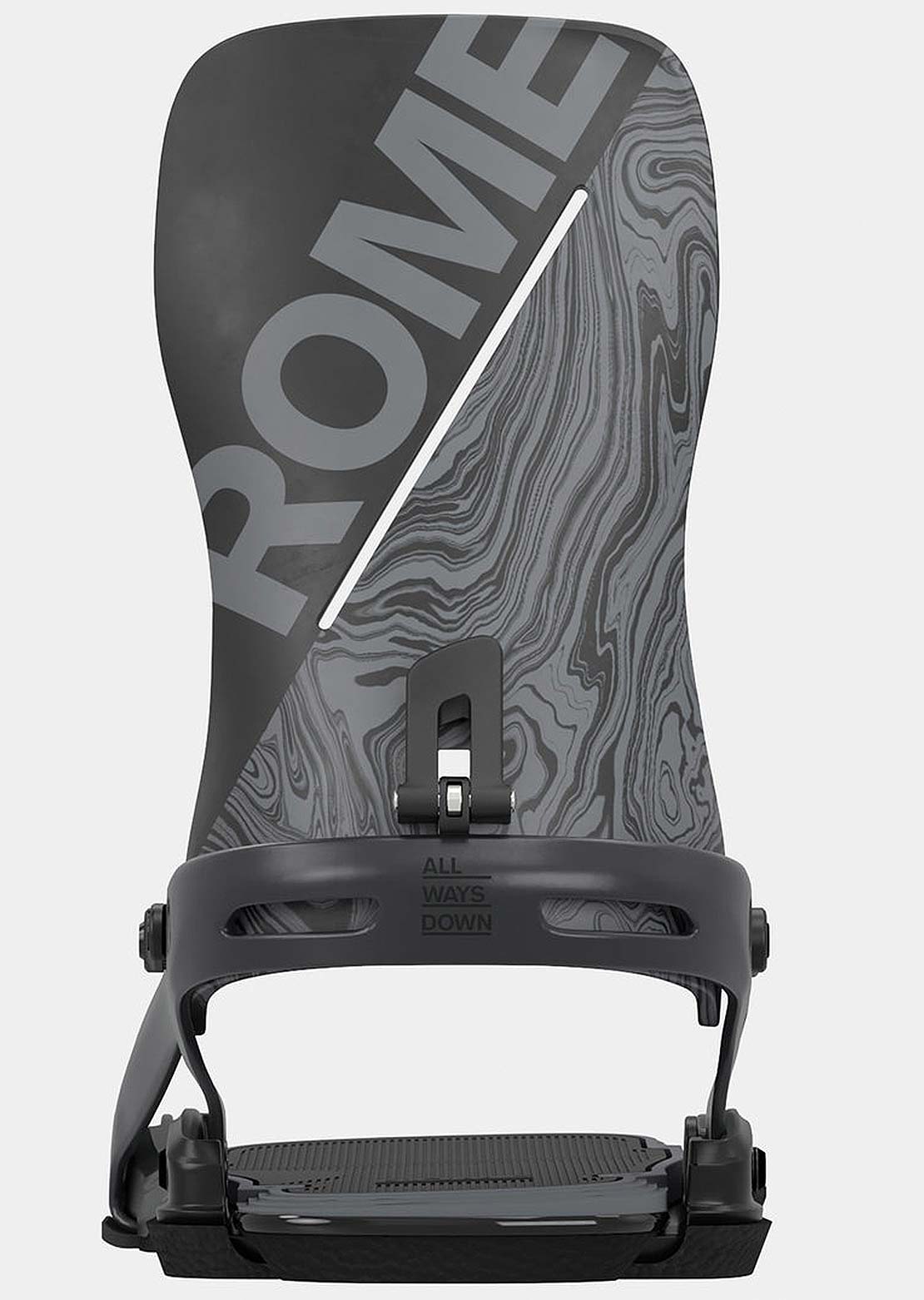 Rome Men&#39;s Katana Snowboard Bindings Black