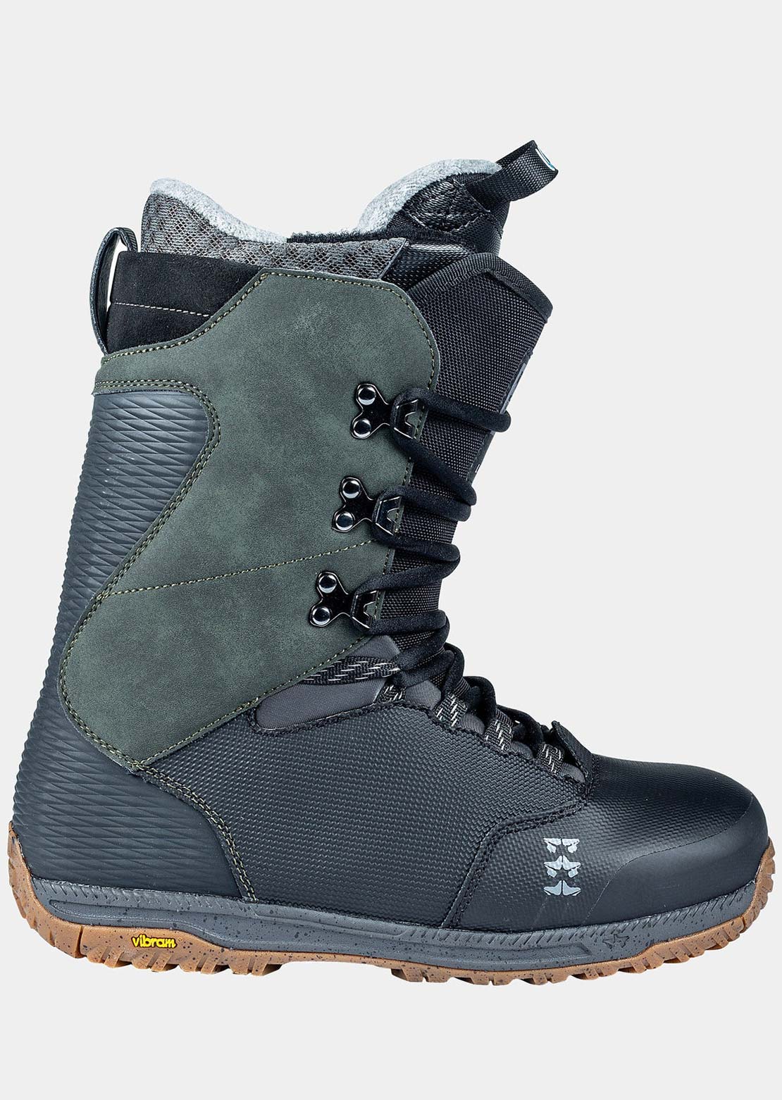 Rome Men's Libertine Lace Snowboard Boots Black Olive