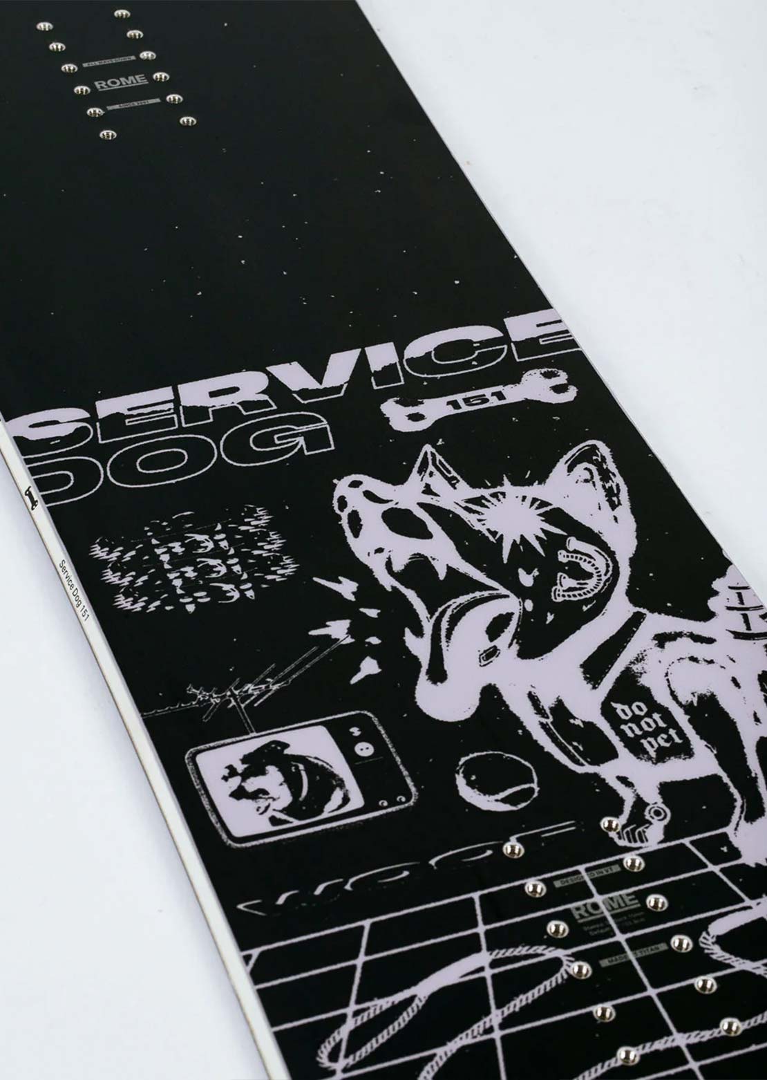 Rome Men's Service Dog Snowboard