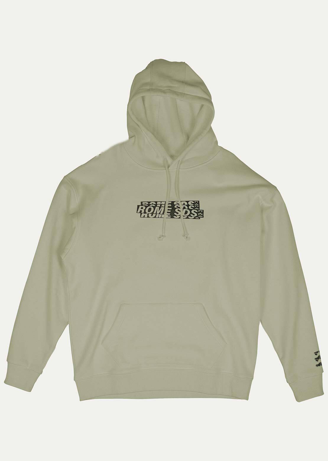 Rome Unisex Basic Hood Tan Logo