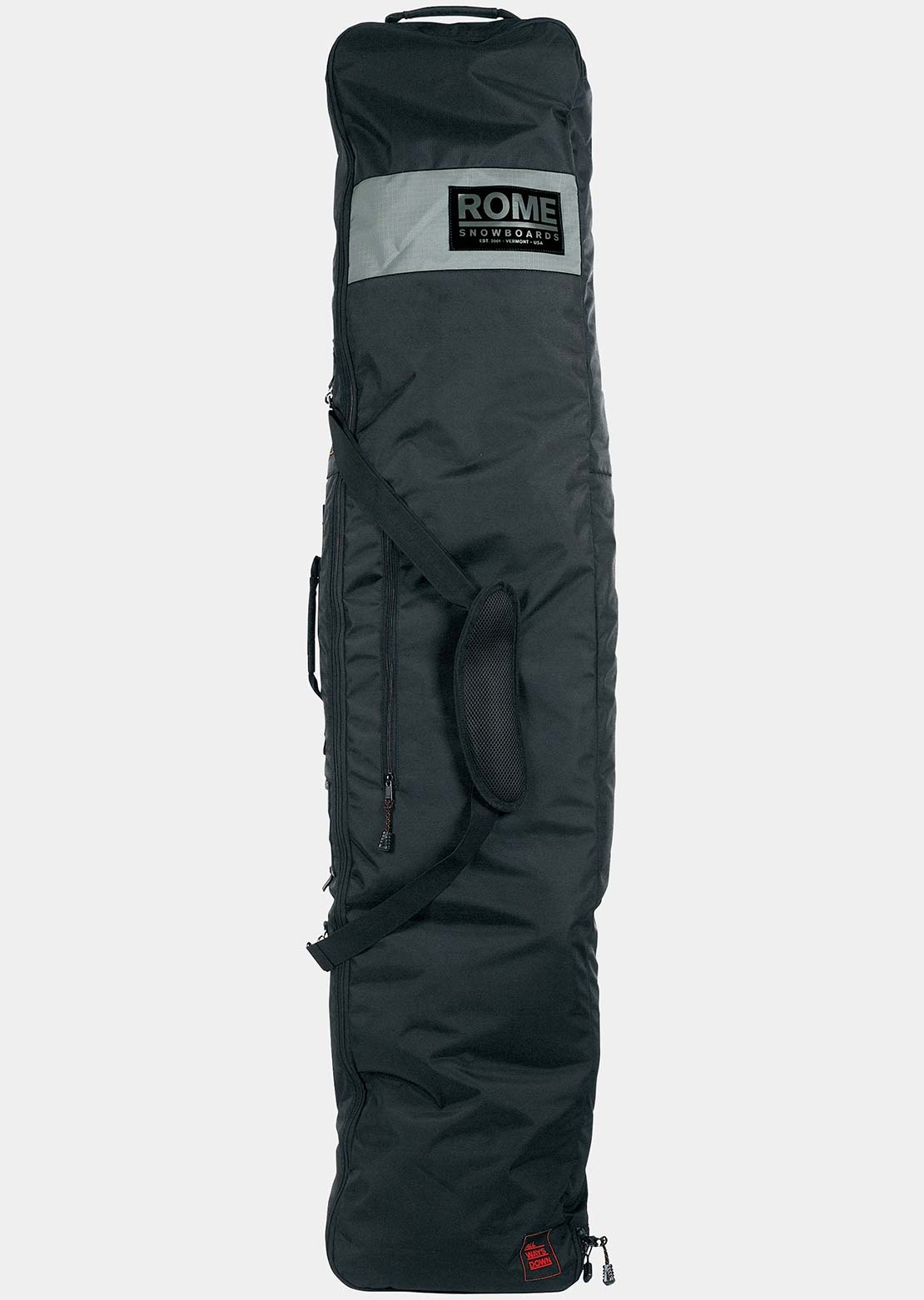 Rome Unisex Roadie Snowboard Bag Black
