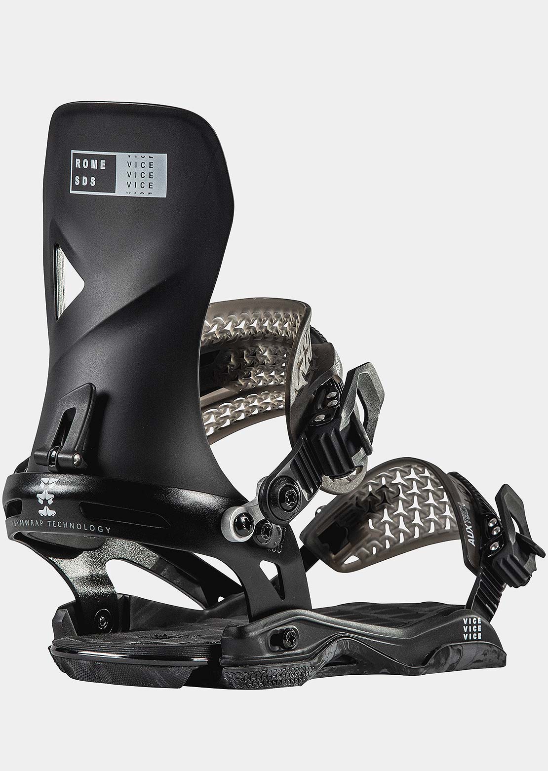 Rome Vice Snowboard Bindings Black