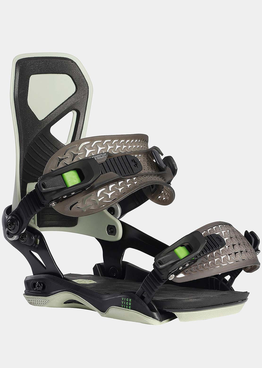 Rome Vice Snowboard Bindings Green