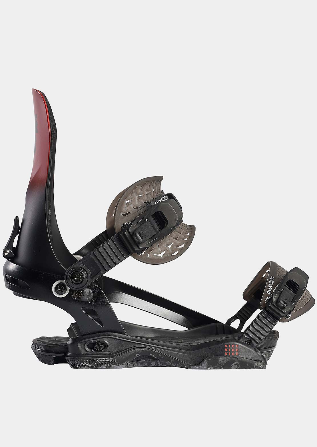 Rome Vice Snowboard Bindings Red