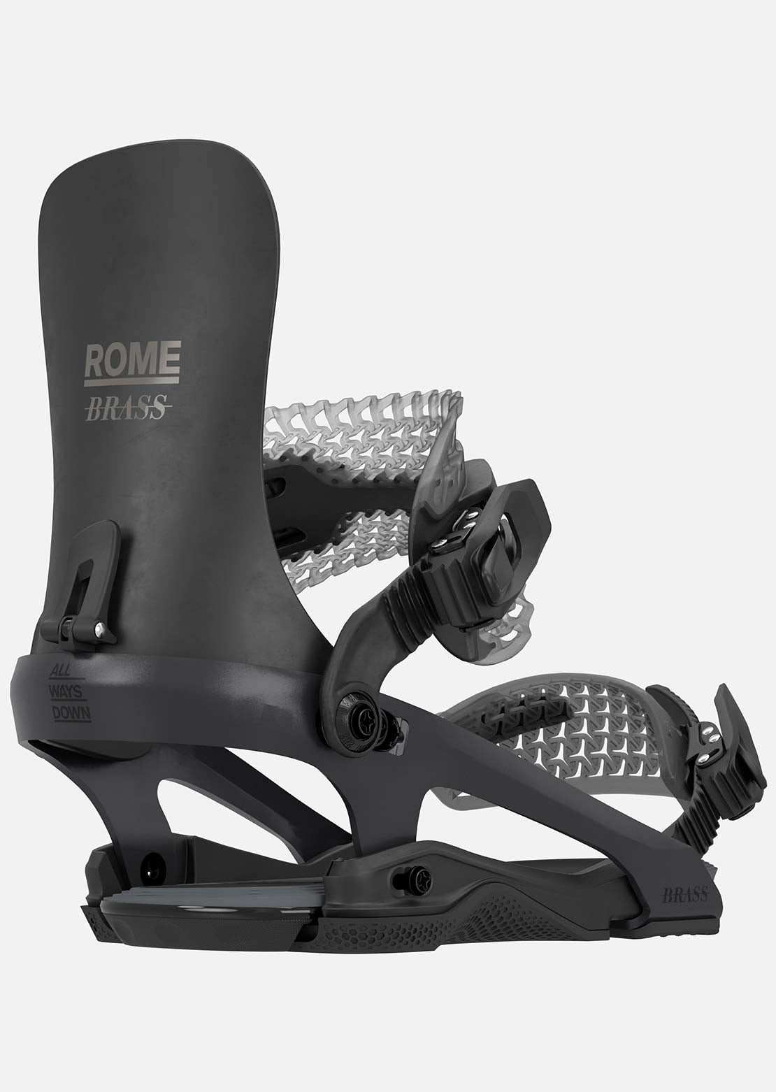 Rome Women's Brass FW Snowboard Bindings Black