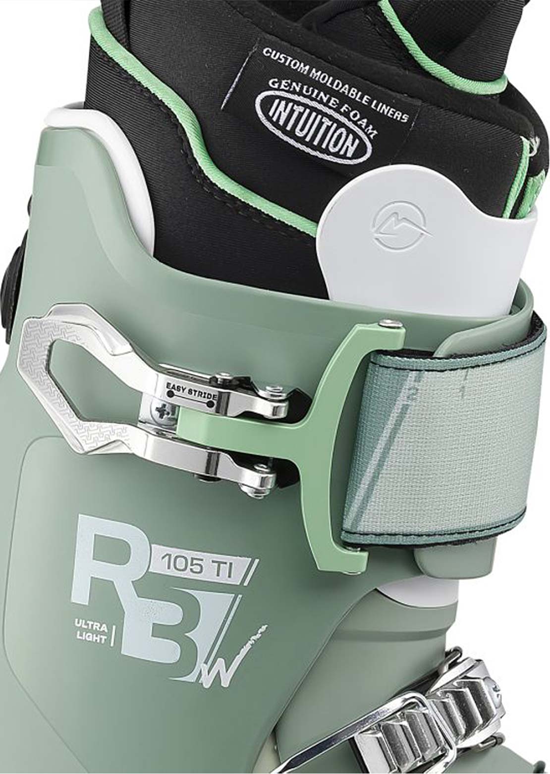 Roxa Women's R3W 105 TI I.R. Wrap Liner GW Ski Boots Mint/Sage/Sage