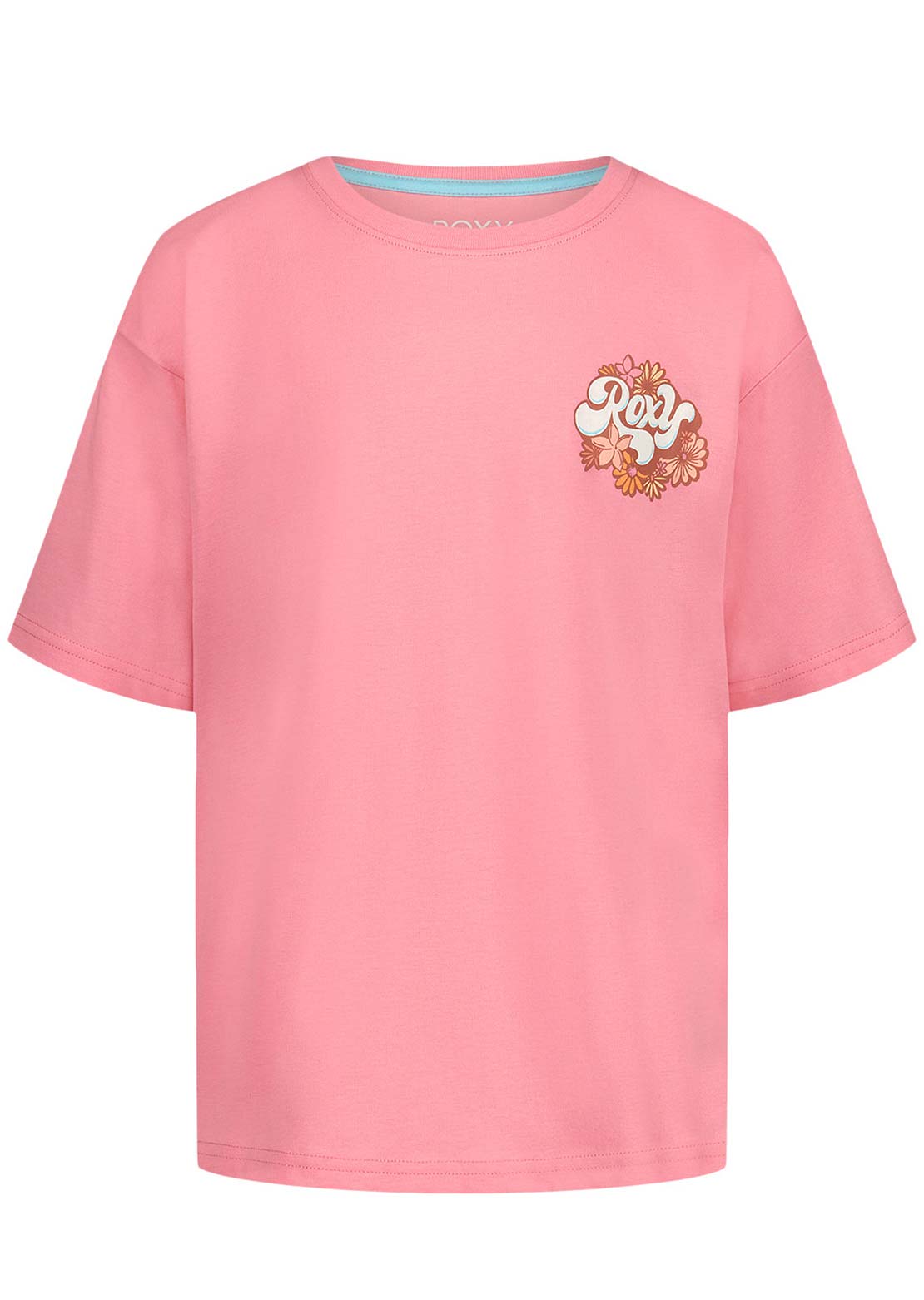 Roxy Junior Aloha State Oversized T-Shirt Plumeria