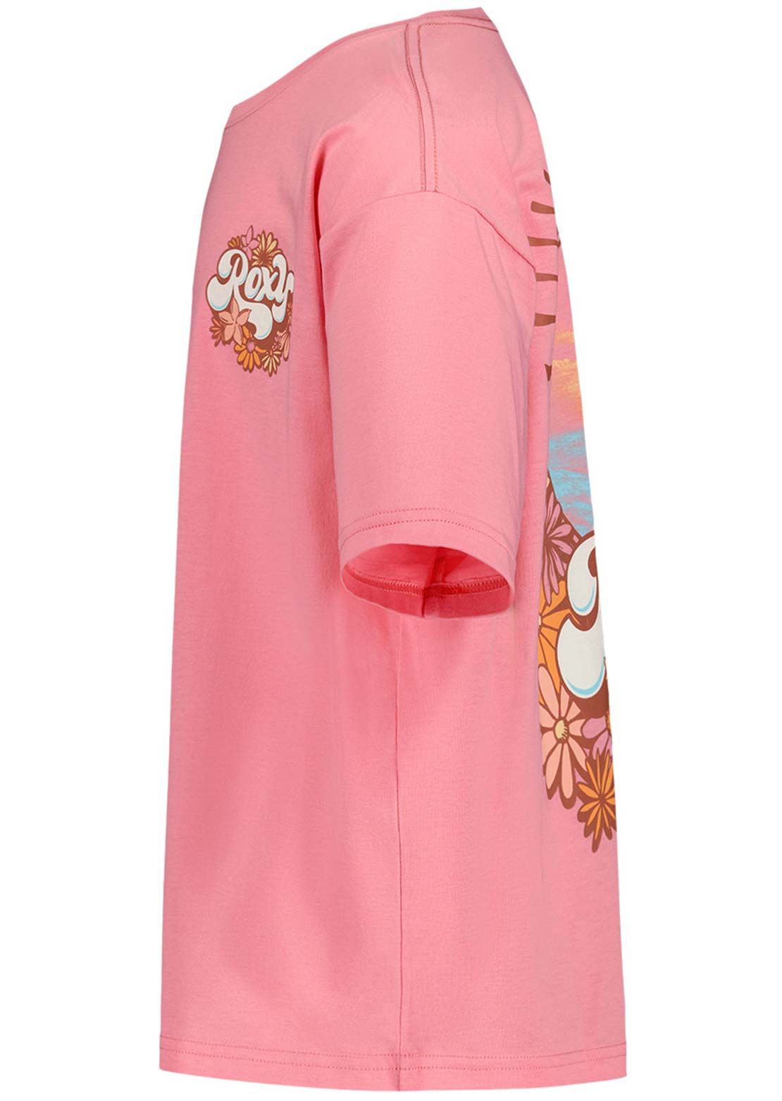 Roxy Junior Aloha State Oversized T-Shirt Plumeria