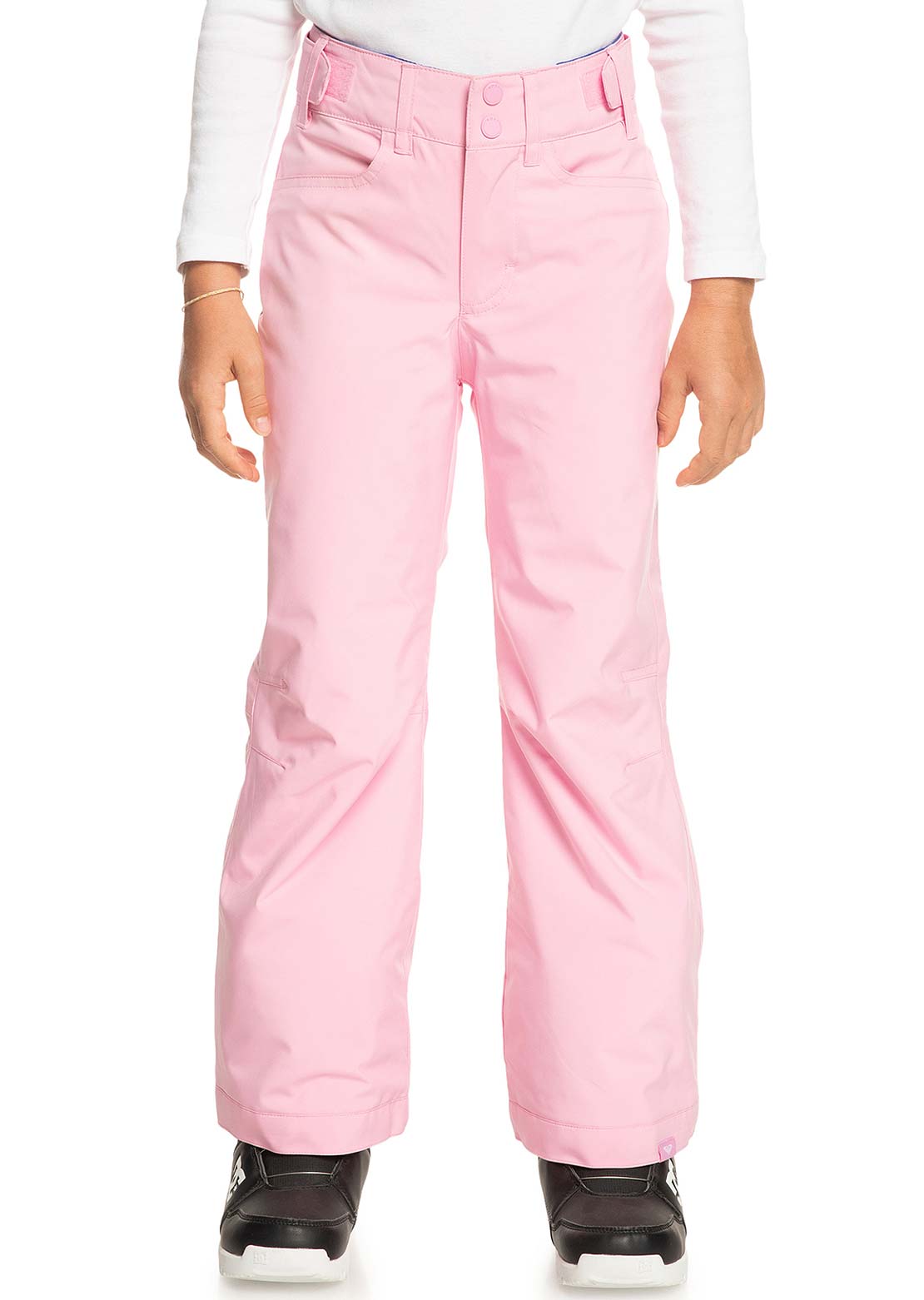 Roxy Junior Backyard Pants Pink Frosting