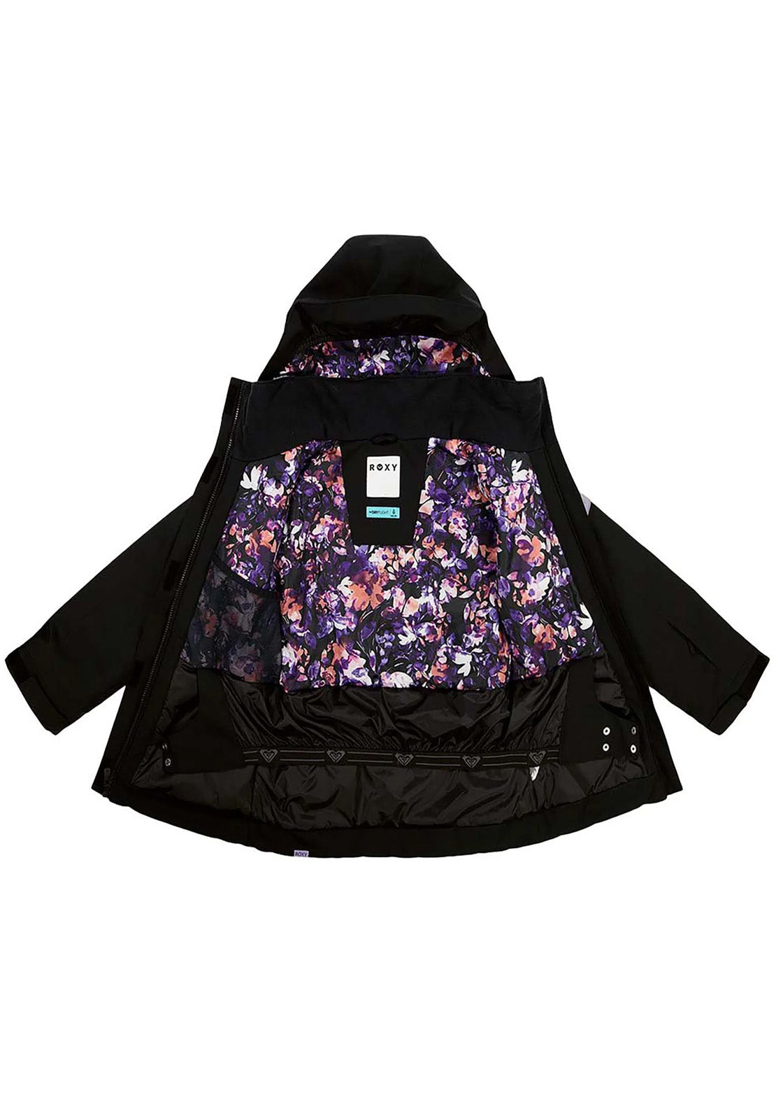 Roxy Junior Black Diamond Jacket Black