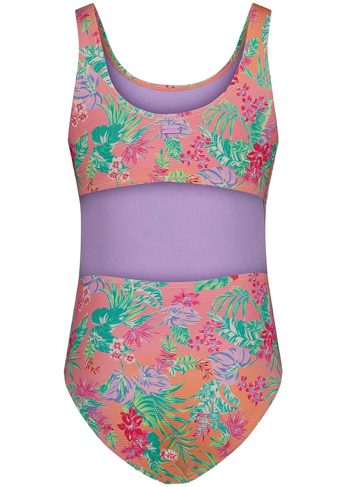 Roxy Junior Coastal Breeze One Piece Peach Pink