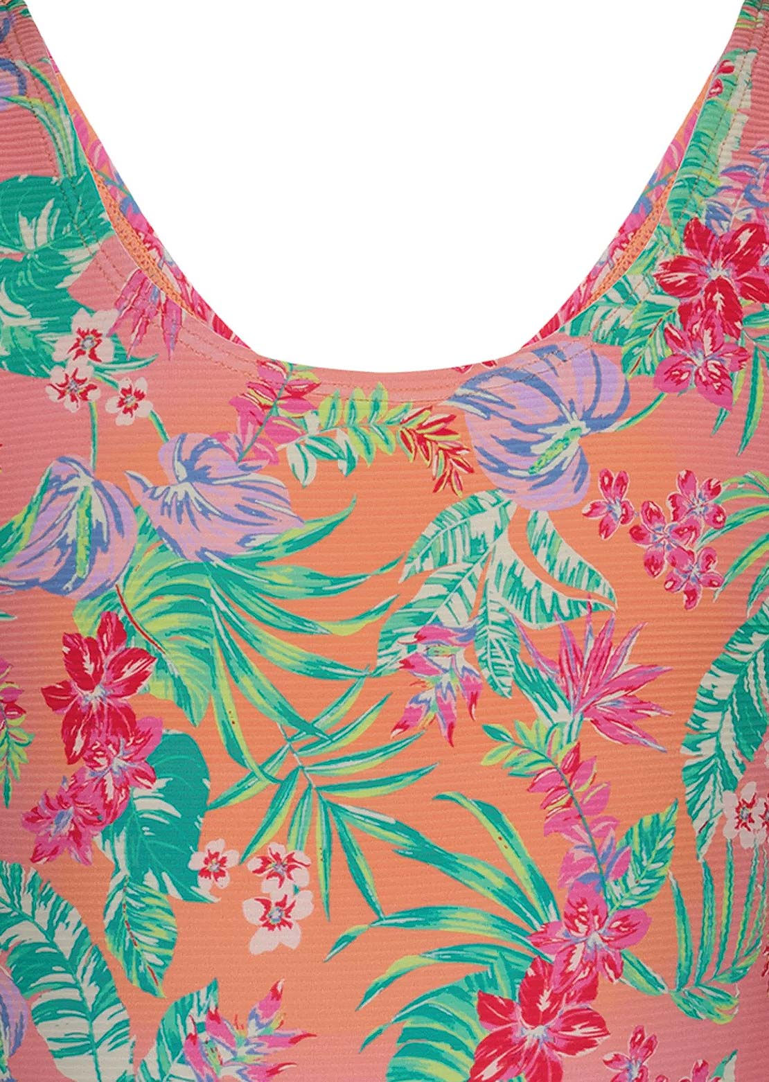 Roxy Junior Coastal Breeze One Piece Peach Pink