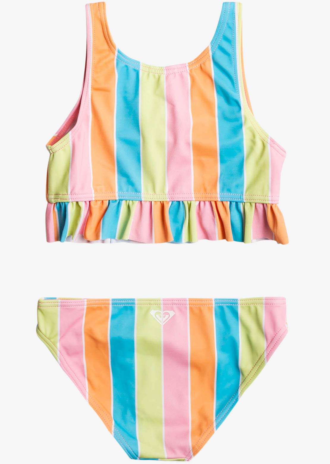 Roxy Junior Colors Of The Sun Crop Top Set Bachelor Button Rain