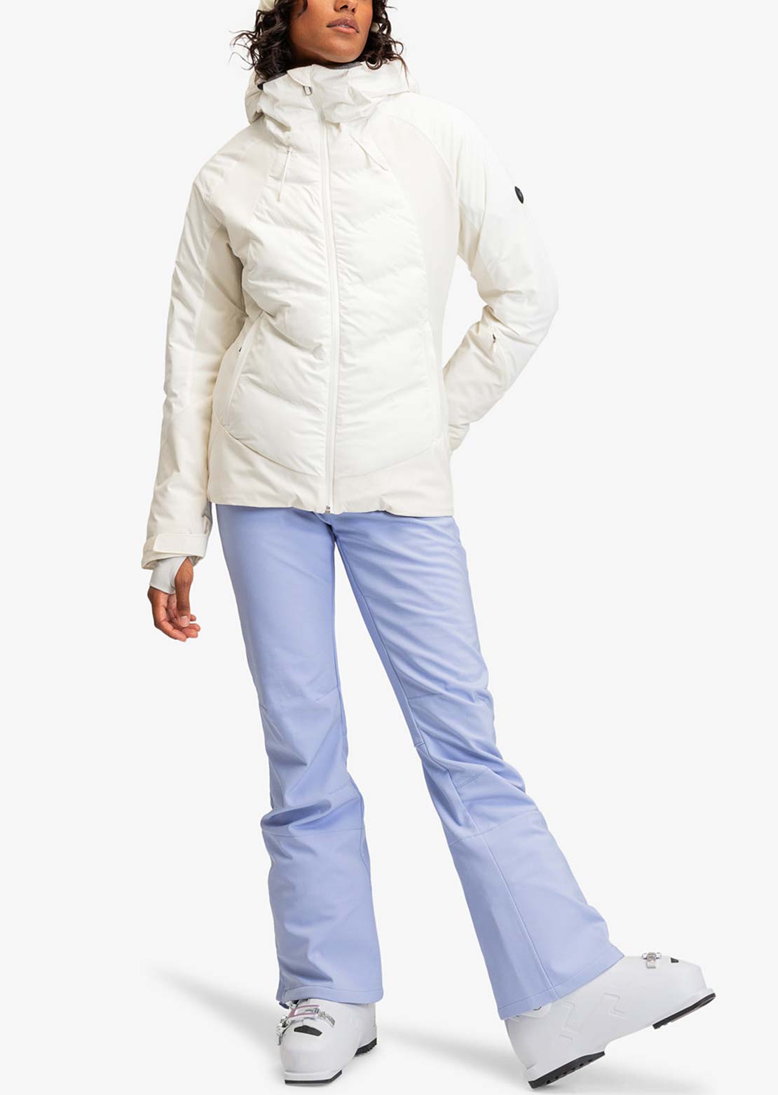 Roxy Junior Dusk Warmlink Jacket Egret