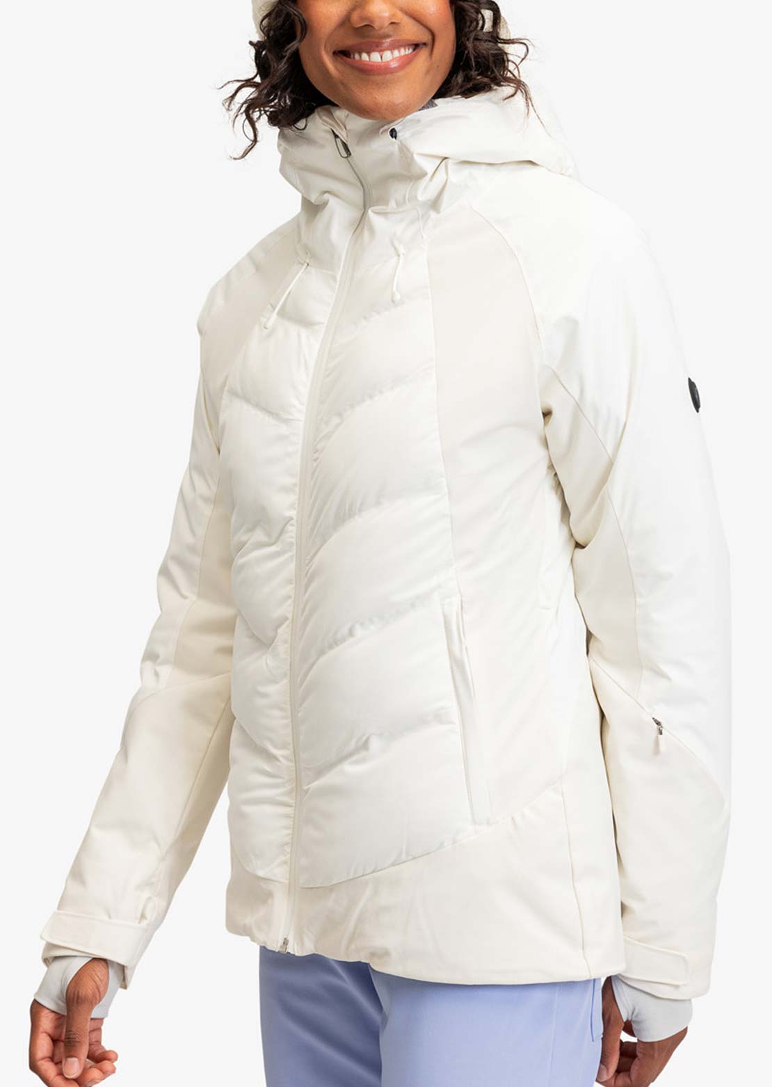 Roxy Junior Dusk Warmlink Jacket Egret