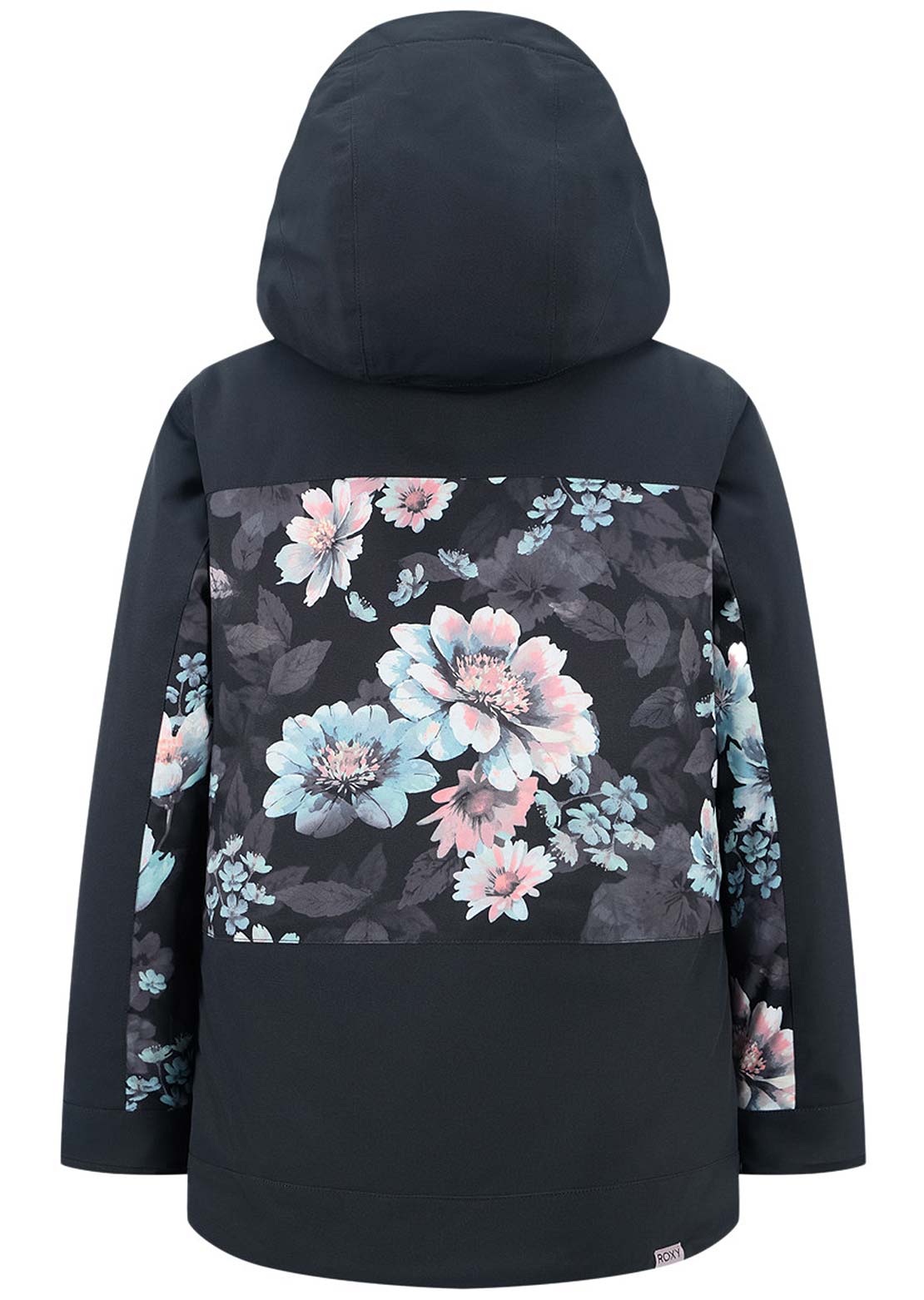 Roxy Junior Floral Block Parka Black