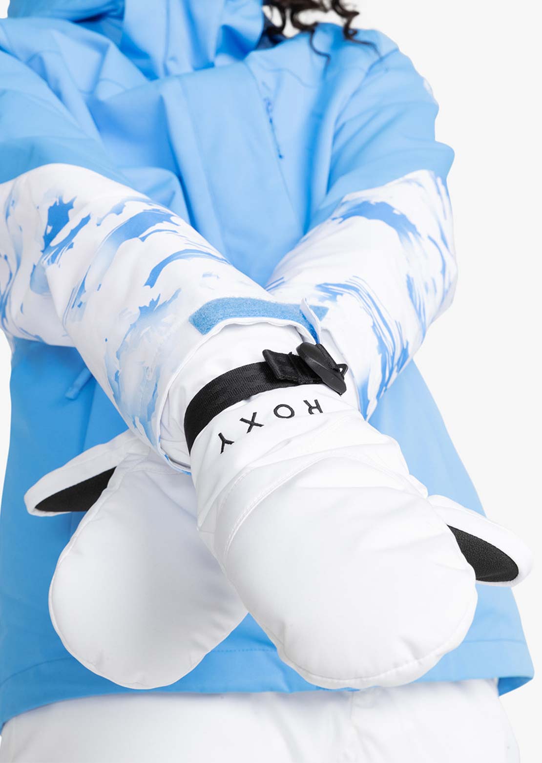 Roxy Junior Jetty Solid Mitts Bright White