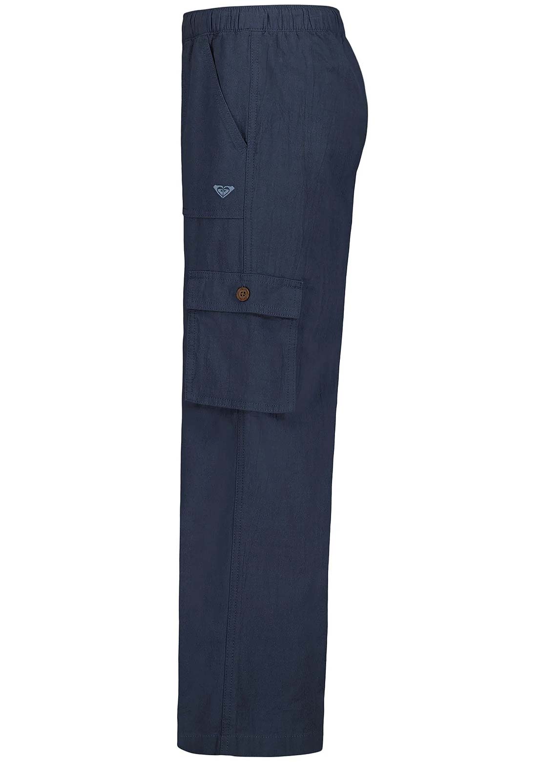 Roxy Junior Precious Cargo Pants Vintage Indigo