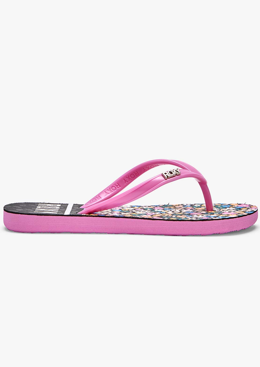 Roxy Junior RG Viva Stamp II Sandals Black/Floral