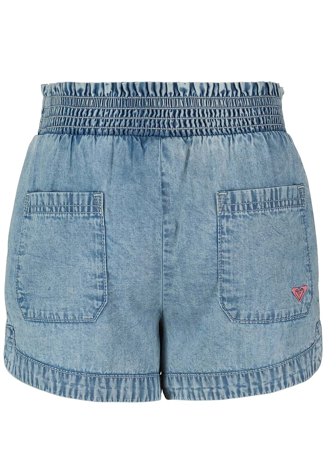 Roxy Junior Soleil Shorts Blue Wash