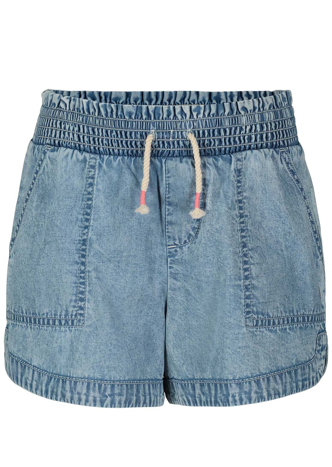 Roxy Junior Soleil Shorts Blue Wash