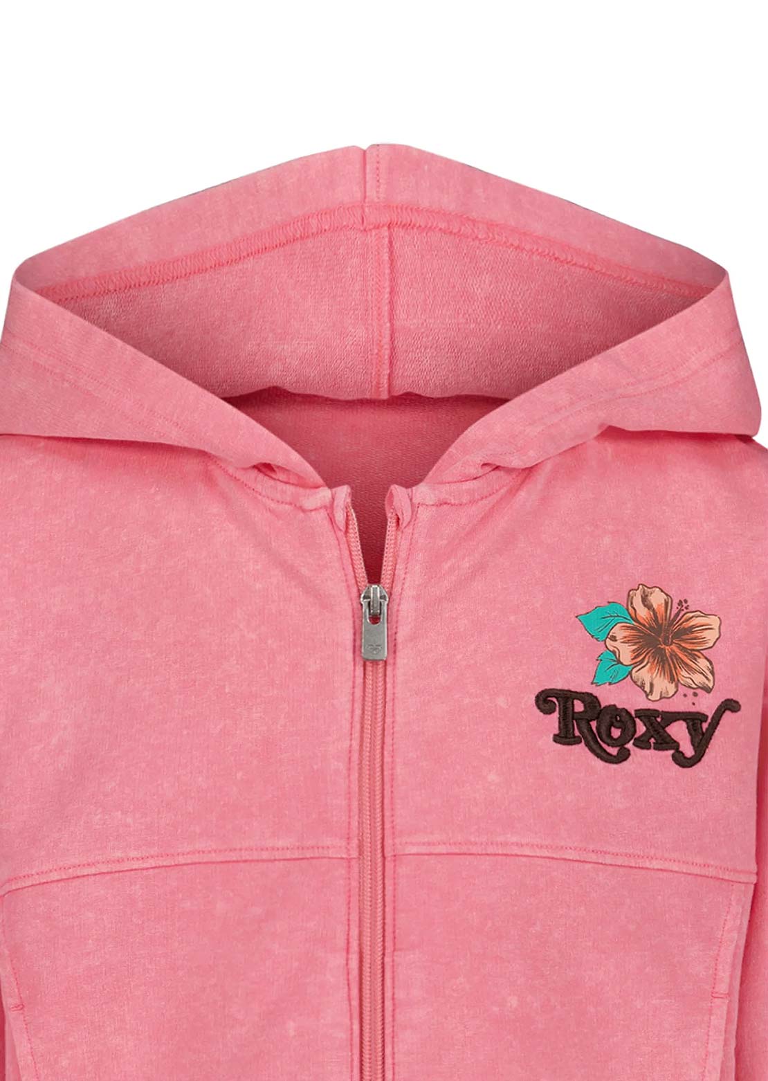 Roxy Junior Sunset Oversized Zip Hood Plumeria