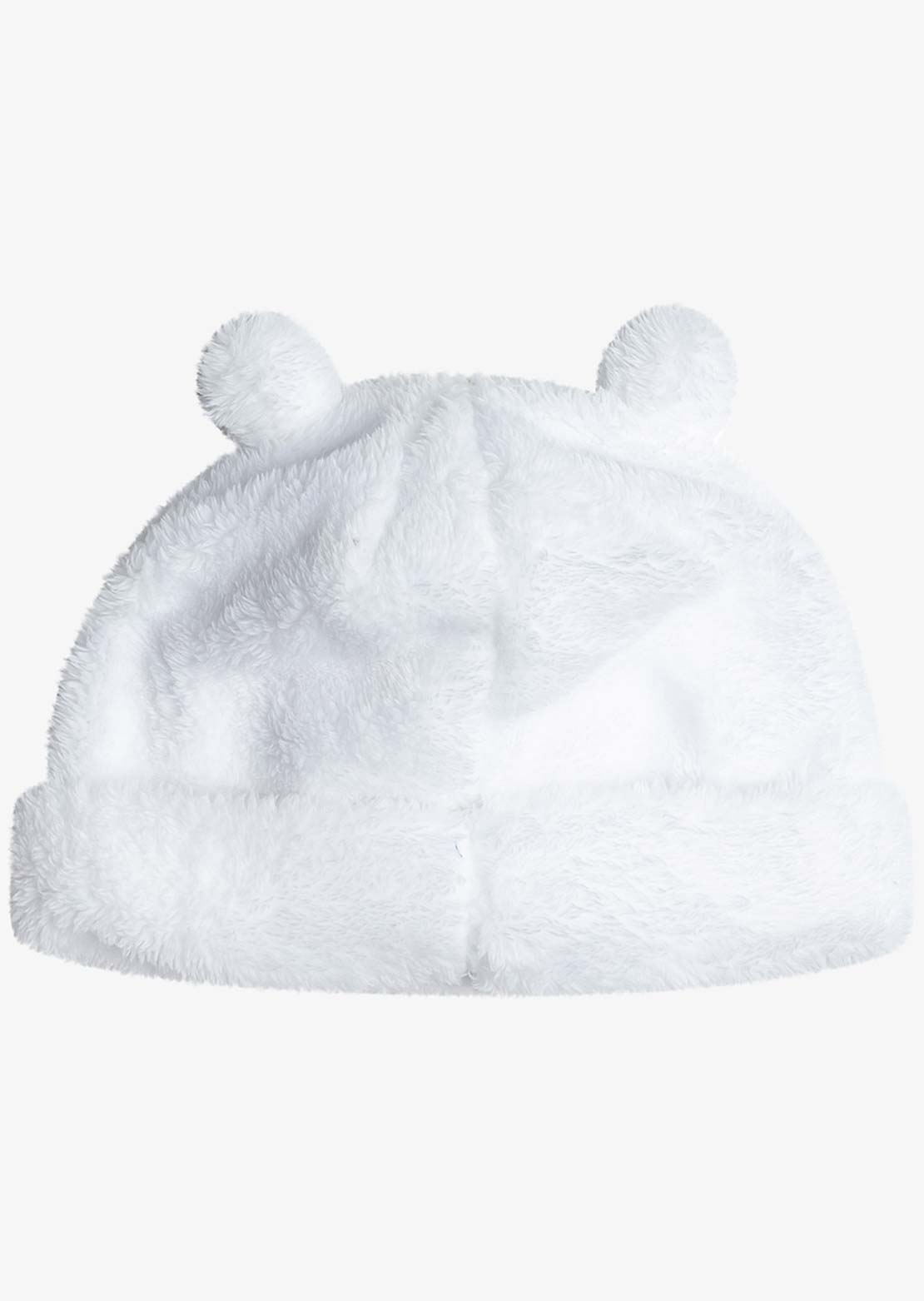 Roxy Toddler Mini Snowmoon Beanie Bright White