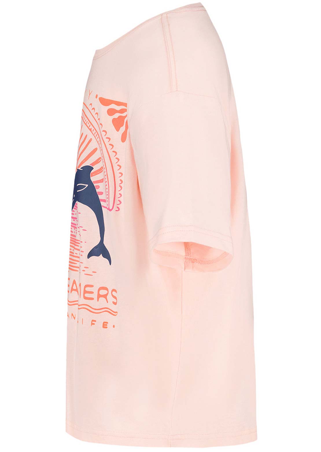 Roxy Toddler Ocean Life T-Shirt Veiled Rose
