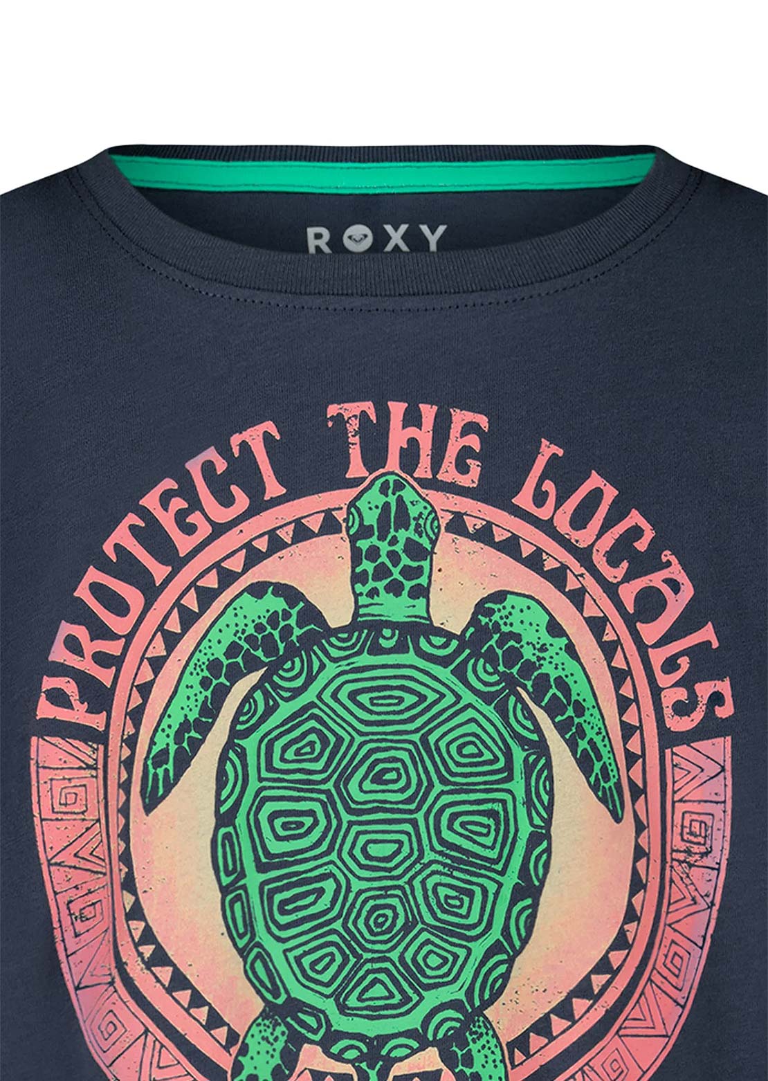 Roxy Toddler Protect The Locals T-Shirt Vintage Indigo