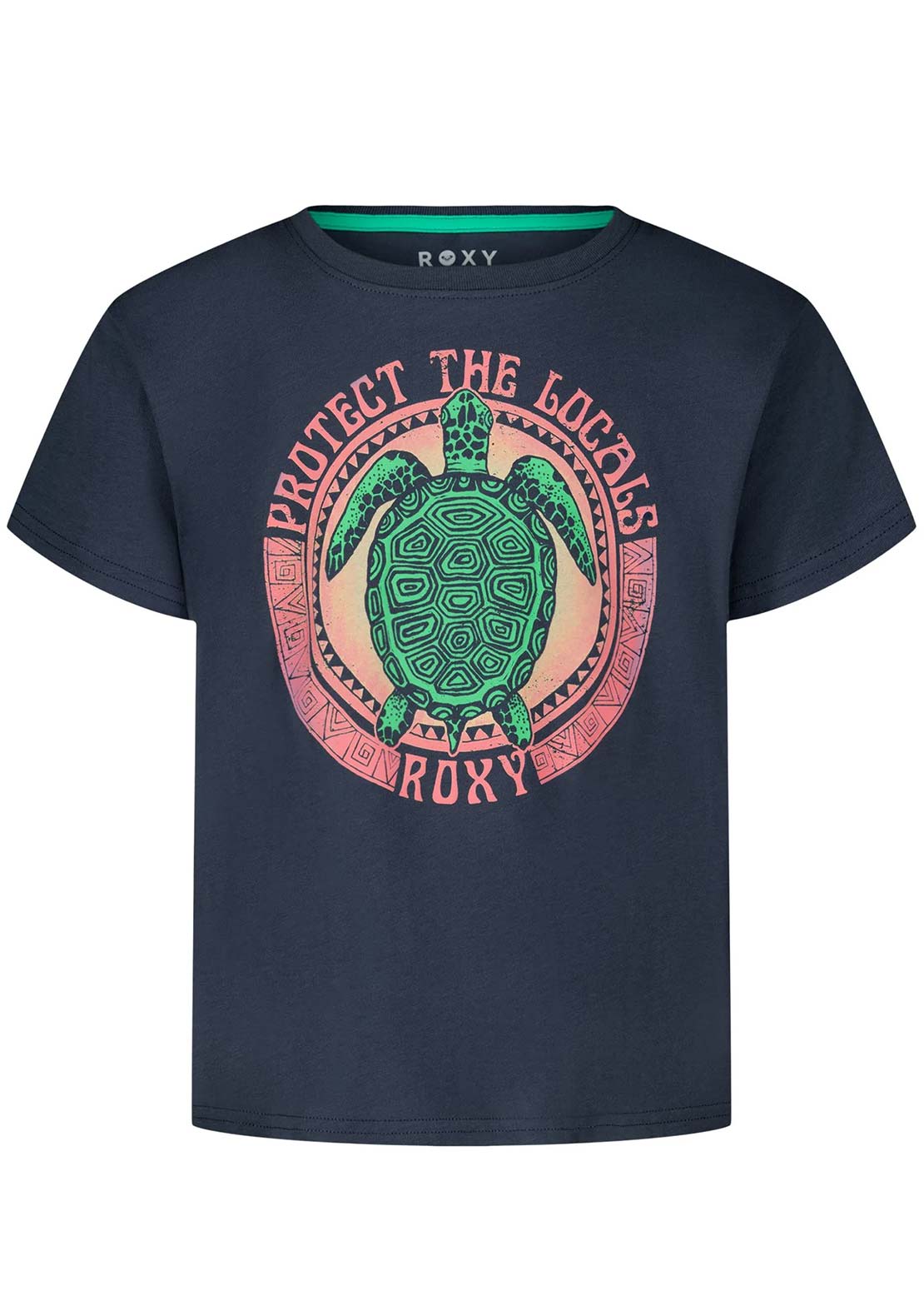 Roxy Toddler Protect The Locals T-Shirt Vintage Indigo