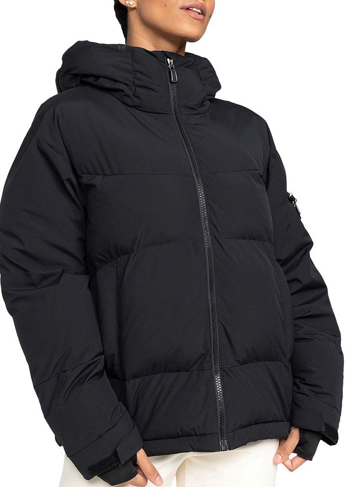 Roxy Women's Alofted Puffy Jacket Anthracite