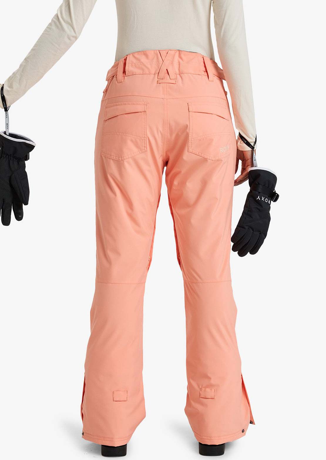Roxy Women's Backyard Pants Peach Pink