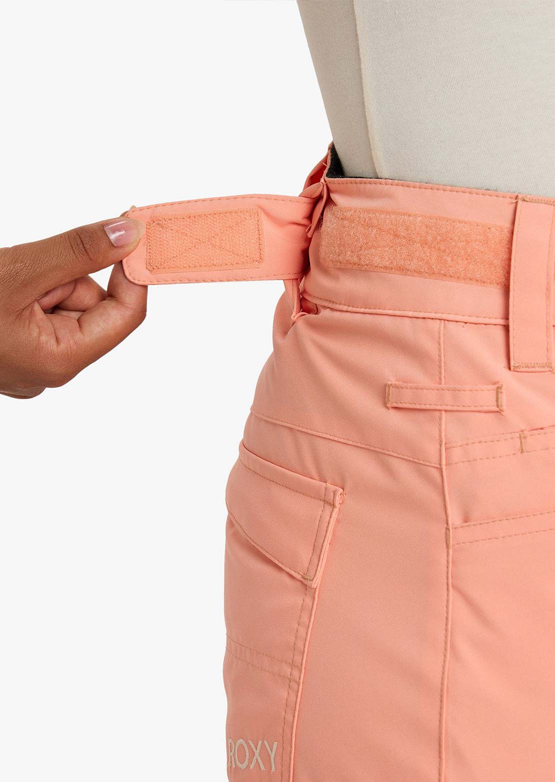 Roxy Women's Backyard Pants Peach Pink