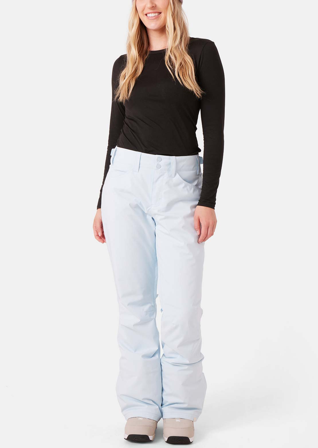 Roxy Women's Backyard Pants Light Blue