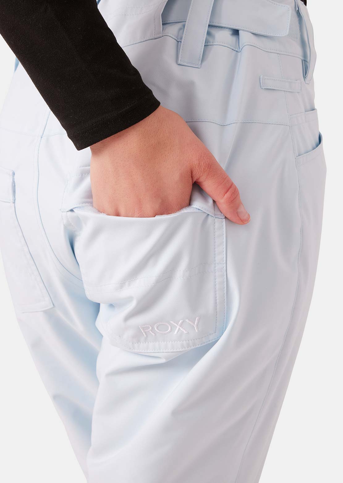 Roxy Women's Backyard Pants Light Blue