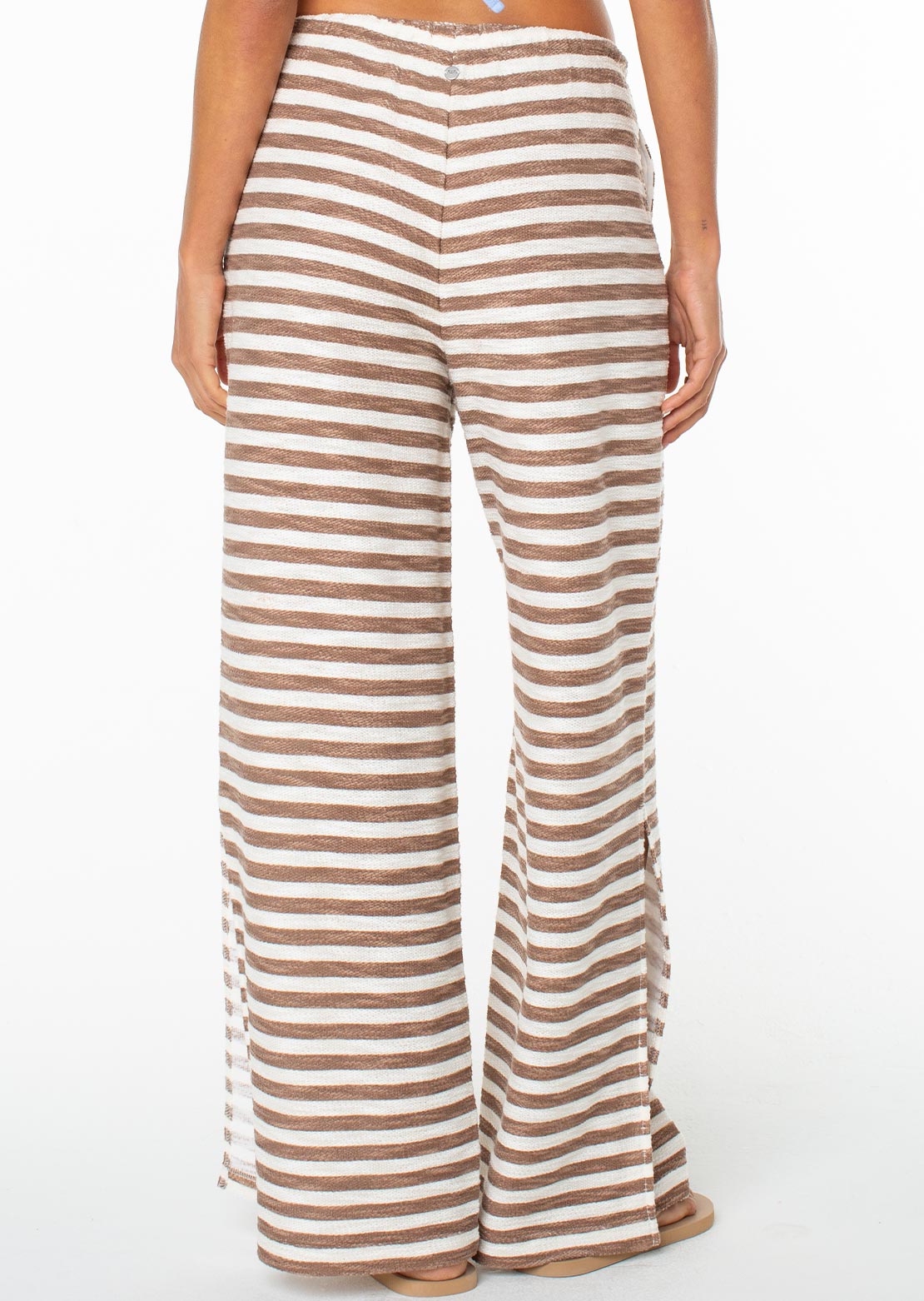 Roxy Women's Beach Breeze Pants Brownie Freebird Stripe
