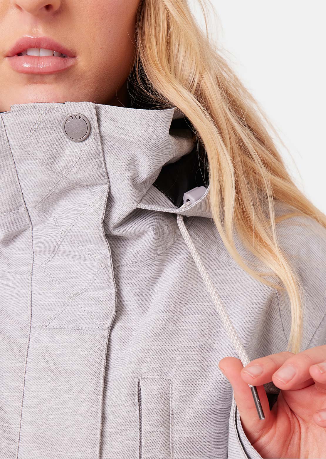 Roxy Women's Billie Jacket Heather Grey