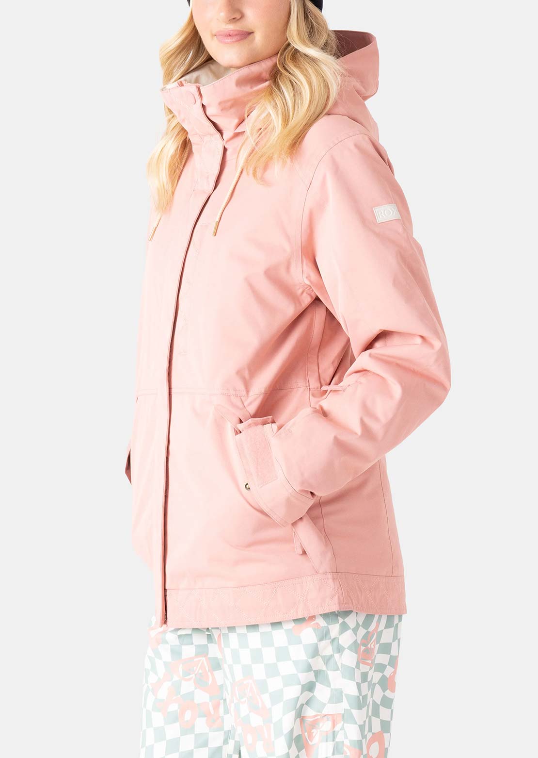 Roxy Women's Billie Jacket Rose Tan