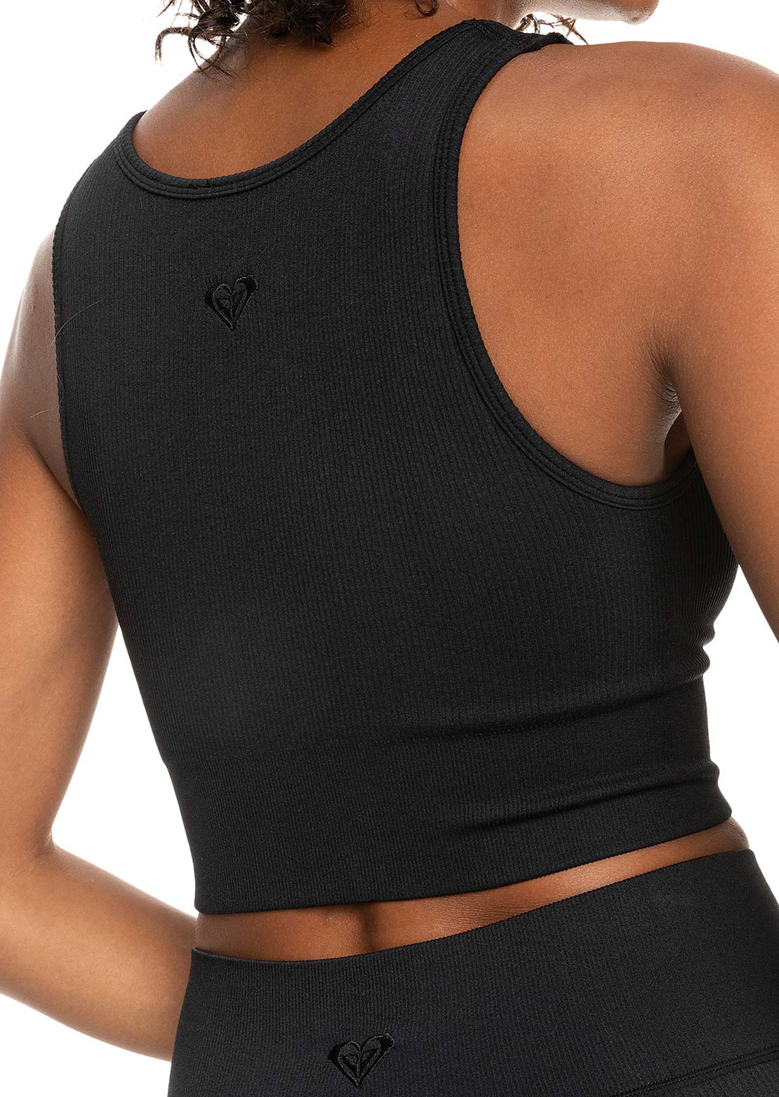 Roxy Women&#39;s Chill Out Seamless V Top Anthracite