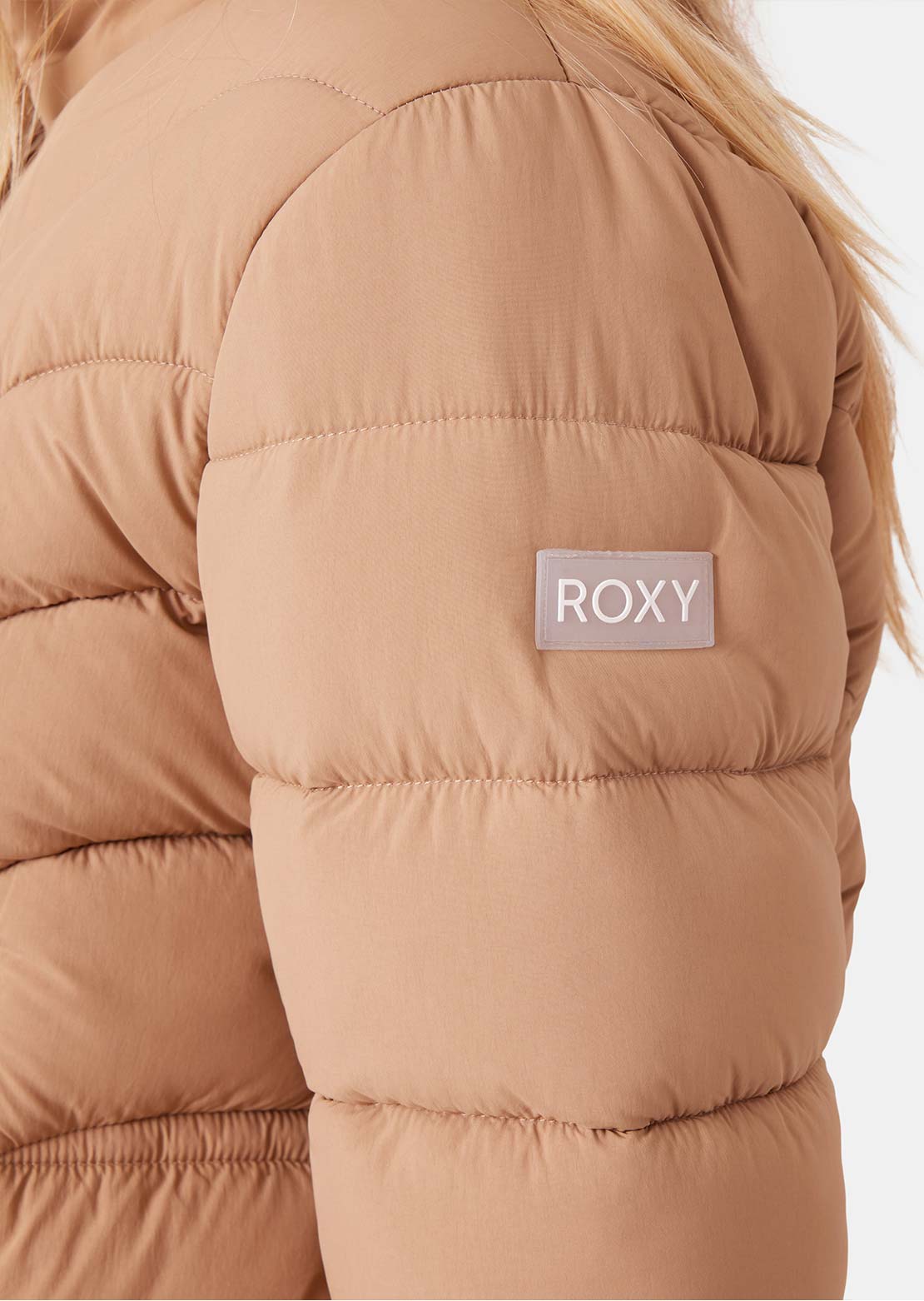 Roxy Women's Christal Packable Liner Jacket Taupe