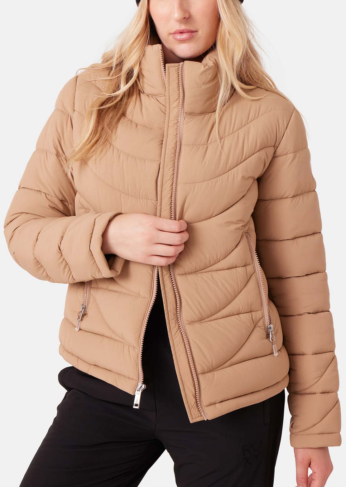 Roxy Women's Christal Packable Liner Jacket Taupe