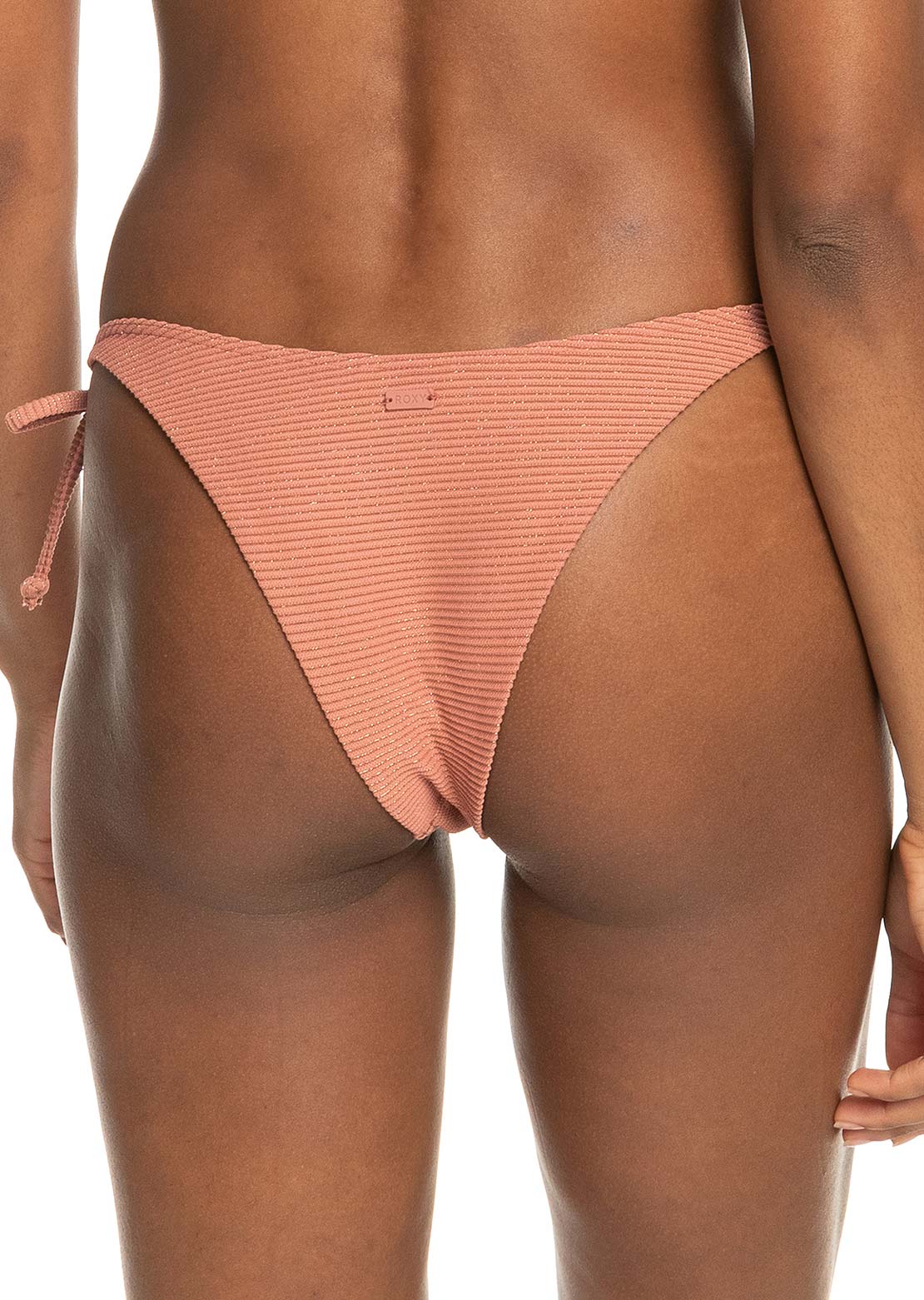 Roxy Women&#39;s Coconut Crew TS HL Cheeky Bikini Bottom Cedar Wood