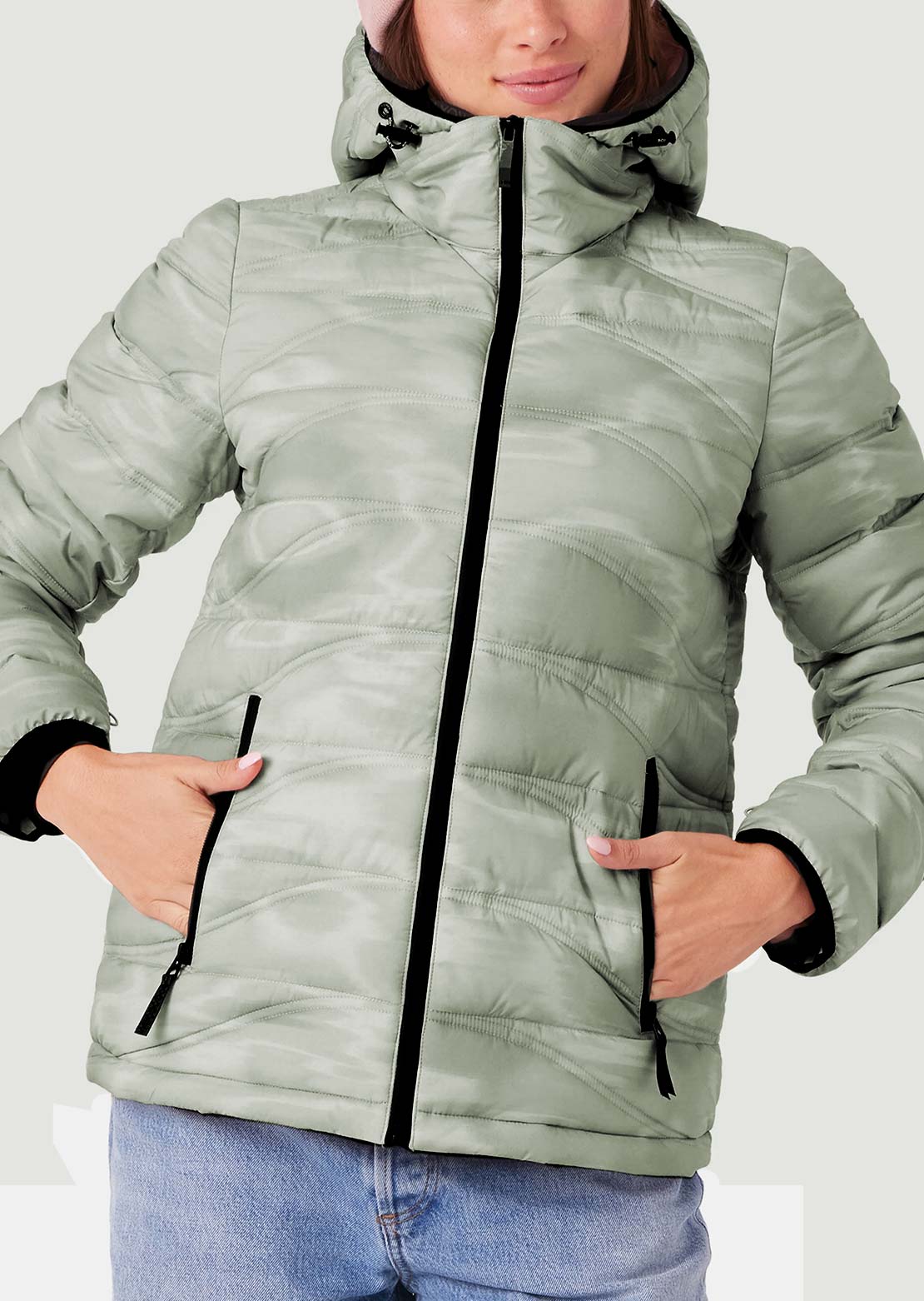 Roxy Women's Estelle Stretch Liner Jacket Lily Pad